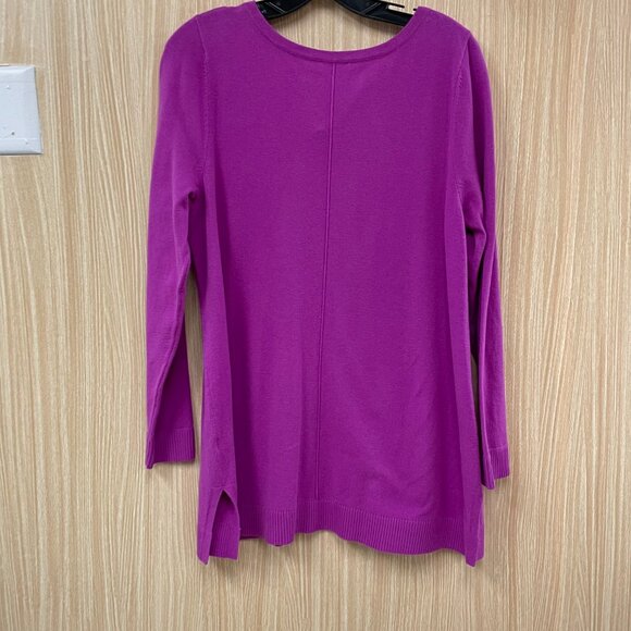 J. Jill Purple Sweater Size Large Petite - Picture 5 of 6